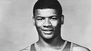 Wes Unseld Young Basketball Protrait Wallpaper