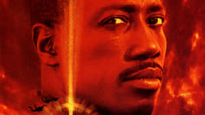 Wesley Snipes In Iconic Action Pose Wallpaper
