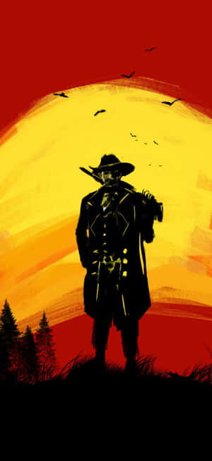 Western Cowboy Iphone 1125 X 2436 Wallpaper