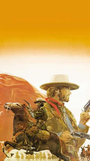 Western Cowboy Iphone 1536 X 2732 Wallpaper