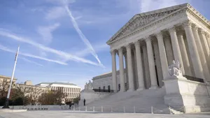 Western Facade Of Supreme Court Building Wallpaper