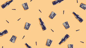 Western Tavern Aesthetic Wallpaper