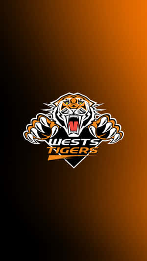 Wests Tigers In Action - Thrilling Rugby Game Wallpaper