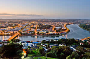 Whanganui River Twilight New Zealand Wallpaper