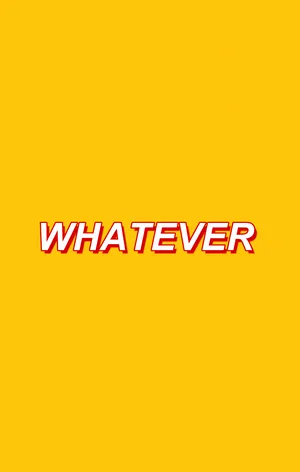 Whatever Simple Yellow Phone Wallpaper