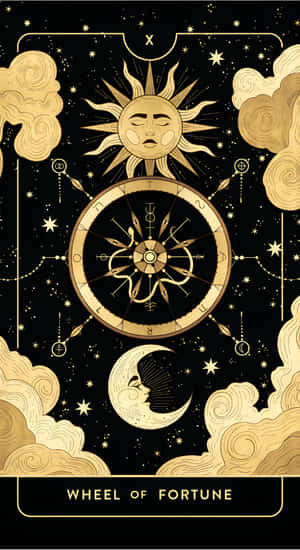 Wheel Of Fortune Tarot Wallpaper