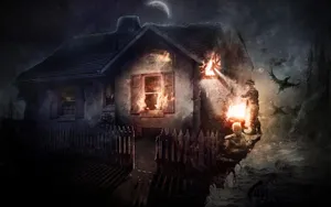 When Darkness Descends, An Ancient Terror Is Released Wallpaper