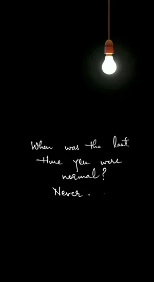 When Were You Normal Wallpaper