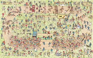 Where's Waldo Athletic Field Wallpaper