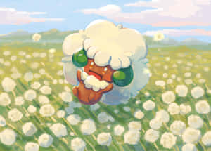 Whimsicott Cotton Fields Wallpaper