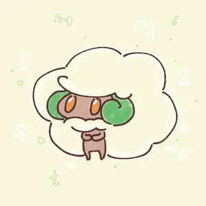 Whimsicott Cute Yellow Aesthetic Wallpaper