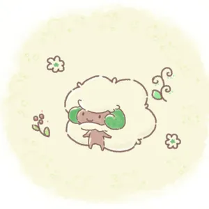 Whimsicott Plants Aesthetic Wallpaper