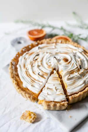 Whipped Tart Pie Wallpaper