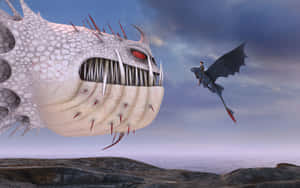 Whispering Death From Dragons Riders Of Berk Wallpaper