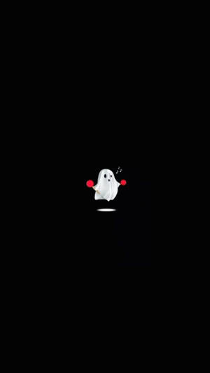 Whistling Ghost Black Apple Iphone Wallpaper