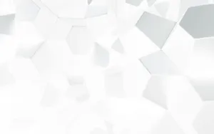 White Abstract Background With Geometric Shapes Wallpaper