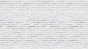 White Abstract Brick Wall Wallpaper