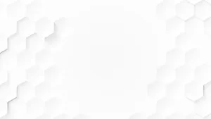 White Abstract Hexagons Wallpaper
