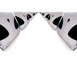 White Alienware Gaming Laptops Wallpaper