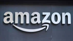 White Amazon Uk Logo Wallpaper