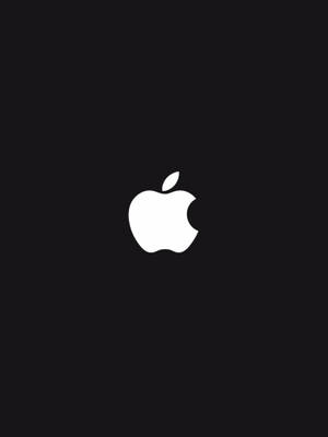 White Apple Logo 4k Wallpaper