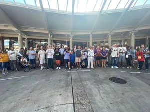 White Cane Safety Day Group Gathering Wallpaper