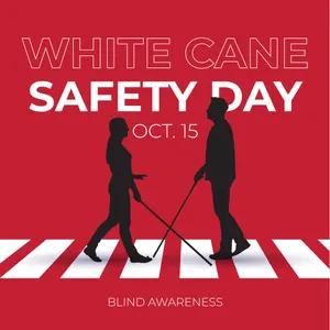 White Cane Safety Day Poster Wallpaper