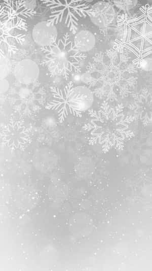 White Christmas Portrait Iphone Wallpaper