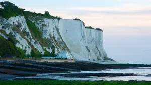 White Cliffs Of Dover Coastline Wallpaper