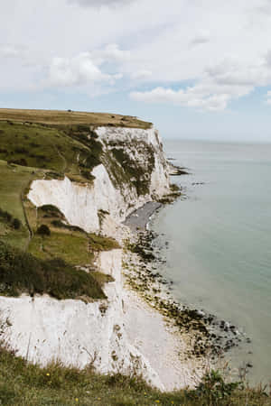 White Cliffs Of Dover Portrait Wallpaper