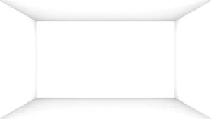 White Color Illusion Box Wallpaper