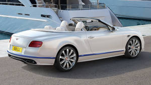 White Convertible Bentley Hd Wallpaper