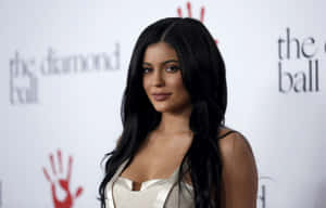 White Dress Kylie Jenner 4k Wallpaper