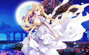 White Dress Sailor Moon Pfp Wallpaper