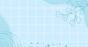 White Grid Aesthetic Design Wallpaper