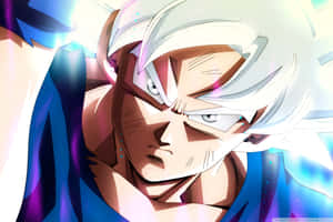 White Hair Dragon Ball Goku Ultra Instinct Wallpaper