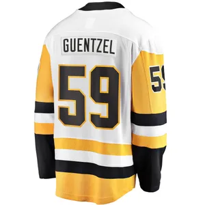 White Jersey Of Jake Guentzel Wallpaper
