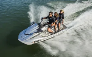 White Jet Ski Wallpaper