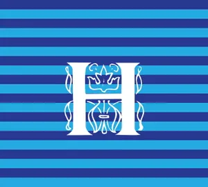 White Letter H Wallpaper