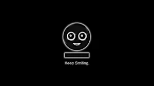 White Light Smile Wallpaper