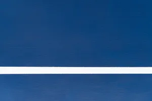 White Line In Navy Blue Wallpaper