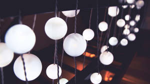 White-lit Bulbs Hd Light Wallpaper