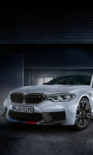 White M5 Bmw Iphone X Wallpaper