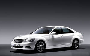 White Mercedes-benz Luxury Car Hd Wallpaper