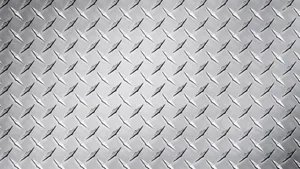 White Metal Diamond Plate Wallpaper