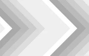 White Minimalist Arrow Pattern Wallpaper