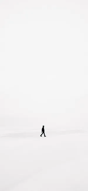 White One Man Iphone Wallpaper