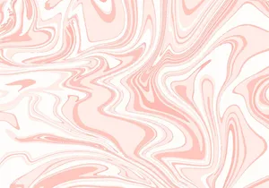 White Pastel With Pink Swirls Wallpaper