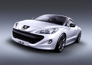 White Peugeot Rcz Wallpaper