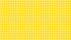 White Pillow On A Vibrant Yellow Plaid Aesthetic Wallpaper